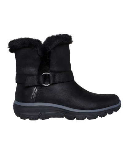 Compra online BOTAS DE MUJER NEGRAS Skechers Slip ins Relaxed Fit