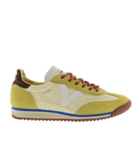 ZAPATILLAS DE MUJER VICTORIA SATURNO NYLON & SERRAJE 1158110 AMARILLO