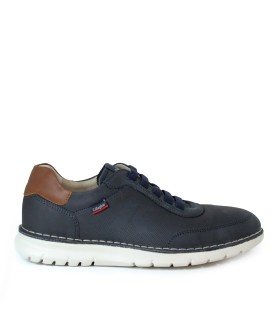 ZAPATOS CONFORT DE PIEL PARA HOMBRE CALLAGHAN AWAT-USED 47116 MARINO
