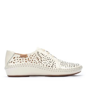ZAPATO CALADO CON ELÁSTICOS PARA MUJER PIKOLINOS P. VALLARTA 655-4783 BEIGE