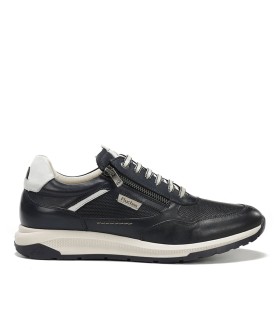 ZAPATILLAS CASUAL DE PIEL PARA HOMBRE FLUCHOS KARTER F2405 MARINO