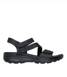 SANDALIAS DEPORTIVAS DE MUJER SKECHERS Relaxed Fit: Easy Going - All Day Chic 163532 NEGRO