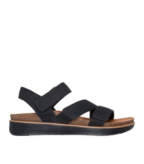SANDALIAS CONFORT CON VELCROS SKECHERS Lifted Comfort 163252 NEGRO