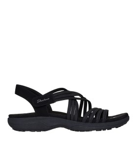 SANDALIAS ELÁSTICAS PARA MUJER SKECHERS Reggae Slim - Sunnyside 2.0 164036 NEGRO