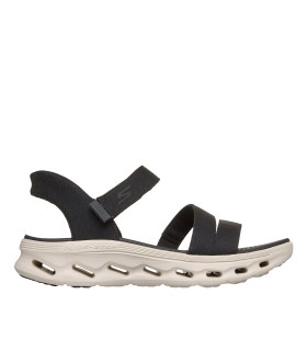 SANDALIAS NEGRAS CON VELCROS SKECHERS Slip-ins: GO WALK Glide-Step 2.0 Sandal - Ella 141269