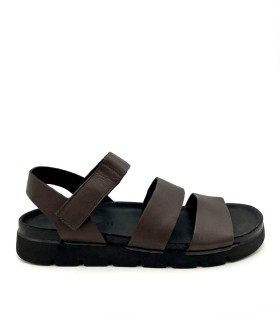 SANDALIA DE HOMBRE CON VELCROS Walk & Fly ICARUS 8385 51230 MARRÓN