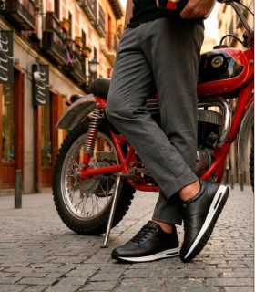 ZAPATILLAS CASUAL DE PIEL PARA HOMBRE MARTINELLI 1741-2930C MARINO