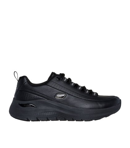 ZAPATILLAS DE PIEL PARA MUJER ARCH FIT 2.0-STAR BOUND 150061 SKECHERS NEGRO