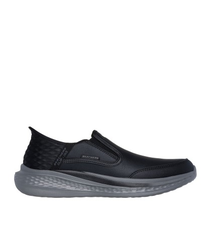 ZAPATILLAS SLIP ON CASUALES SKECHERS SLADE - COOPER 205237 NEGRO