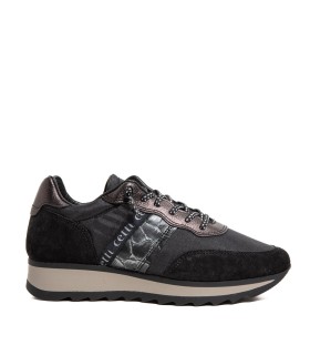 ZAPATILLAS URBANAS COMBINADAS MUJER CETTI 849 NEGRO