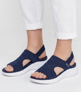 SANDALIAS DE MUJER SLIP-INS: ULTRA FLEX 3.0 - SUN WARMTH 119805 SKECHERS MARINO