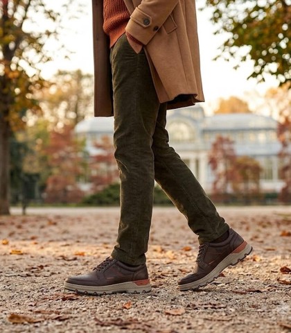 ZAPATOS CASUAL DE HOMBRE FLUCHOS SIGURD 1843 MARRÓN
