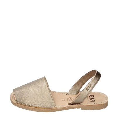 MENORQUINAS DE PIEL PARA MUJER MUJER RIA MENORCA 20002-S2 ORO