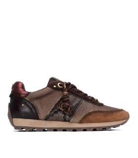 ZAPATILLAS CASUALES DE PIEL PARA MUJER CARMELA 164237 MARRÓN