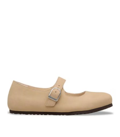 MERCEDITAS CON HEBILLA PARA MUJER BIRKENSTOCK SANTA CLARITA LENB 1031613 BEIGE