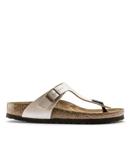 SANDALIA DE MODA PARA MUJER BIRKENSTOCK GIZEH BF 943871 GRACEFUL PEARL WHITE