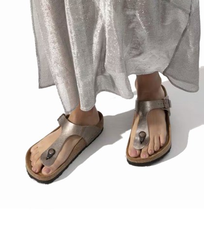 SANDALIA BIO BIRKENSTOCK GIZEH BF GRACEFUL 1016144 TAUPE