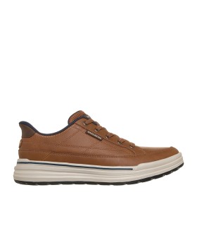 ZAPATILLAS VEGANAS DE HOMBRE SKECHERS Waterproof Relaxed Fit: Garlan - Pryor 211234 CUERO