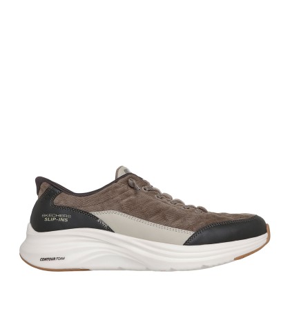 ZAPATILLAS DE HOMBRE SKECHERS Slip-ins: Contour Foam - Cozy Fit Cordelux 232618 VERDE