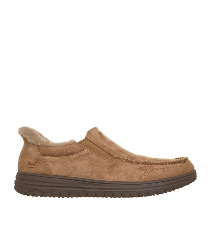 ZAPATILLAS SIN CORDONES SKECHERS DE HOMBRE Slip-ins Relaxed Fit: Murette - Scofield 205606 CAMEL