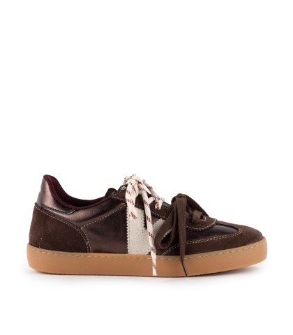 ZAPATILLA URBANA DE MUJER VICTORIA BERLIN METAL 1126234 MOCCA