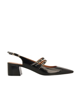 ZAPATOS MARY-JANE DE TACÓN EFECTO CHAROL GIOSEPPO SODUS NEGRO