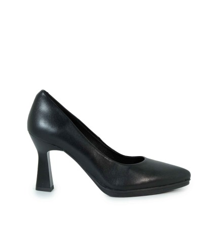 ZAPATO DE SALÓN CON TACÓN MEDIO DESIREE SAGA 8 NEGRO
