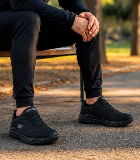 ZAPATILLAS PARA HOMBRE SKECHERS BOBS B FLEX - ARCTIC EDGE 118110  NEGRO