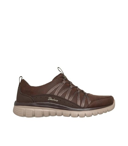 ZAPATILLAS DE MUJER SKECHERS Graceful Cozy Hug 100889 MARRON
