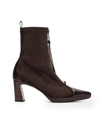 BOTIN TACÓN PARA MUJER HISPANITAS BANGKOK CHOCOLATE - HI265085 - MARRÓN
