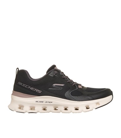 ZAPATILLAS PARA MUJER SKECHERS GLIDE-STEP PRO - COOL DRIFT NEGRO