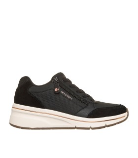 ZAPATILLAS PARA MUJER SKECHERS 190370 STREET™ BILLION FLEX - LUXE UP NEGRO