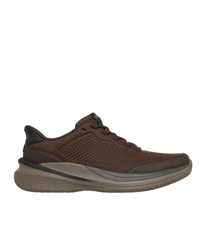 ZAPATILLAS PARA HOMBRE CON CORDONES SKECHERS 211392 SLIP-INS - MARRÓN