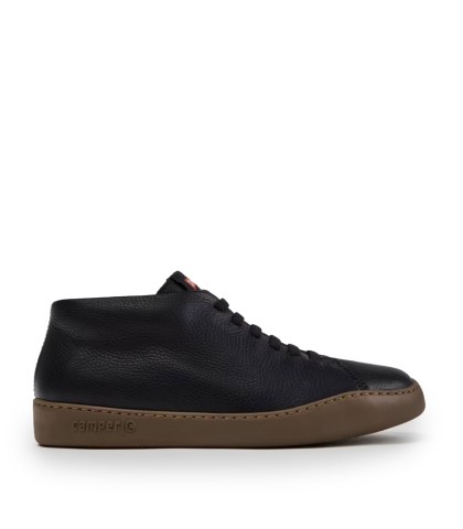 ZAPATILLAS ABOTINADAS DE PIEL PARA HOMBRE CAMPER PEU TOURING K300305-027 MARRÓN