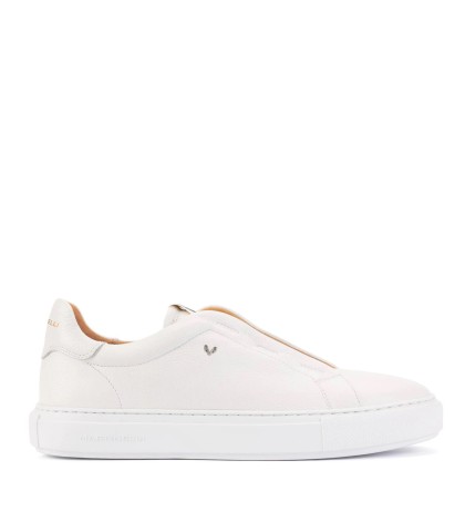 ZAPATILLAS CASUALES DE PIEL MARTINELLI HASTINGS 1738-2951R BLANCO
