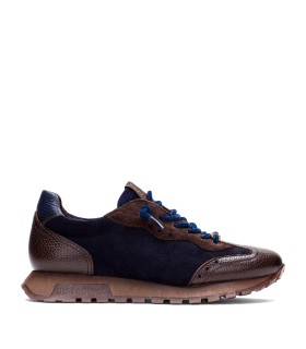 ZAPATILLAS URBANAS EN PIEL DE MUJER HISPANITAS OREGON CHI265106 MARRÓN
