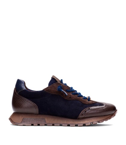 ZAPATILLAS URBANAS EN PIEL DE MUJER HISPANITAS OREGON CHI265106 MARRÓN