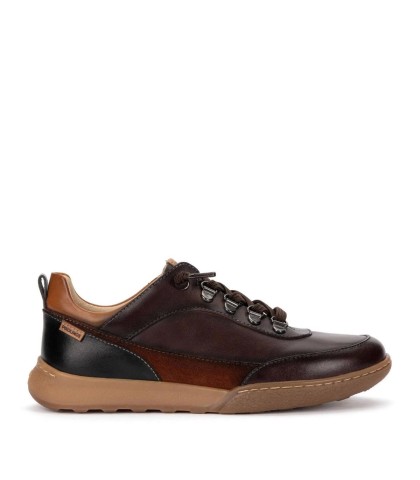 ZAPATO DEPORTIVO EN PIEL PARA MUJER PIKOLINOS VIANA W7C-6918C1 MARRÓN