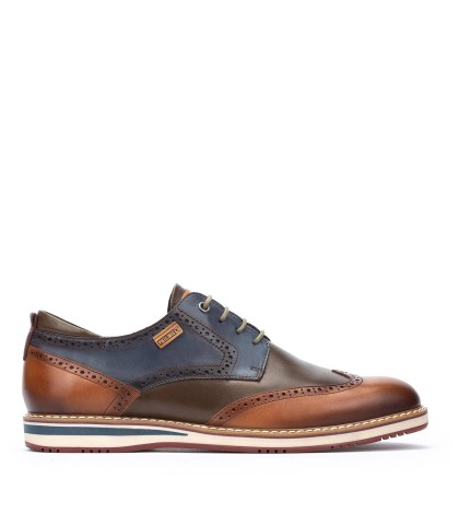 ZAPATO DE PIEL CON CORDONES PARA HOMBRE PIKOLINOS AVILA M1T-4191C1 CUERO