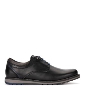 ZAPATOS DE PIEL CON CORDONES MARRÓN PIKOLINOS BERNA M8J-4331C1 NEGRO