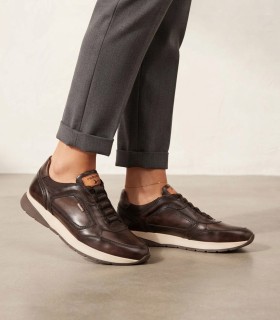 ZAPATILLAS URBANAS DE PIEL PARA HOMBRE PIKOLINOS GETAFE M2B-6439C1 MOKA