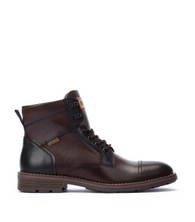 BOTAS CON CORDONES Y CREMALLERA PIKOLINOS YORK M2M-8156C1 CUERO