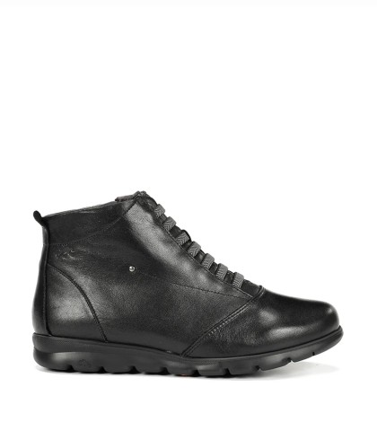 BOTINES CÓMODOS DE MUJER NEGROS FLUCHOS SUSAN F0356 NEGRO