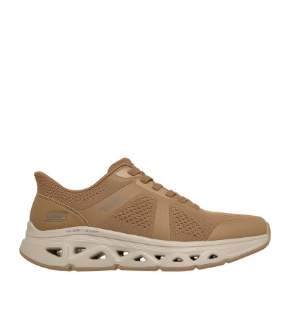 ZAPATILLAS SKECHERS Slip-ins: BOBS Sport Arc Waves Remix - Feel Grounded 118451 CAMEL