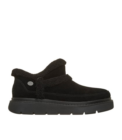 BOTINES DE MUJER SKECHERS Slip-ins: BOBS Keepsakes Lite - Winter Snug NEGRO