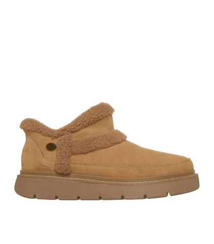 BOTINES DE MUJER SKECHERS Slip-ins: BOBS Keepsakes Lite - Winter Snug CAMEL