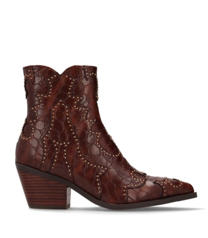 BOTINES TENDENCIA COWBOY EN MARRÓN NOA HARMOND 9098-07