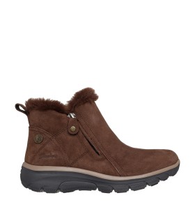 BOTINES DE MUJER SKECHERS Waterproof Relaxed Fit: Easy Going - High Zip 2 MARRÓN