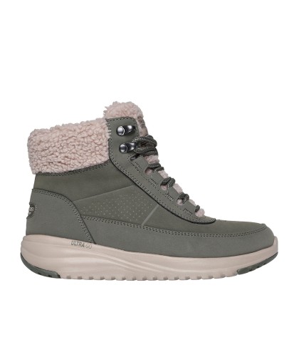 BOTÍN OUTDOOR DE MUJER SKECHERS ON-THE-GO STELLAR ALPINE ADVENTURE VERDE