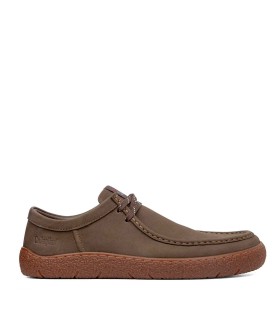 ZAPATO BAREFOOT DE PIEL PARA HOMBRE CALLAGHAN 67951 TERRA B KAKI